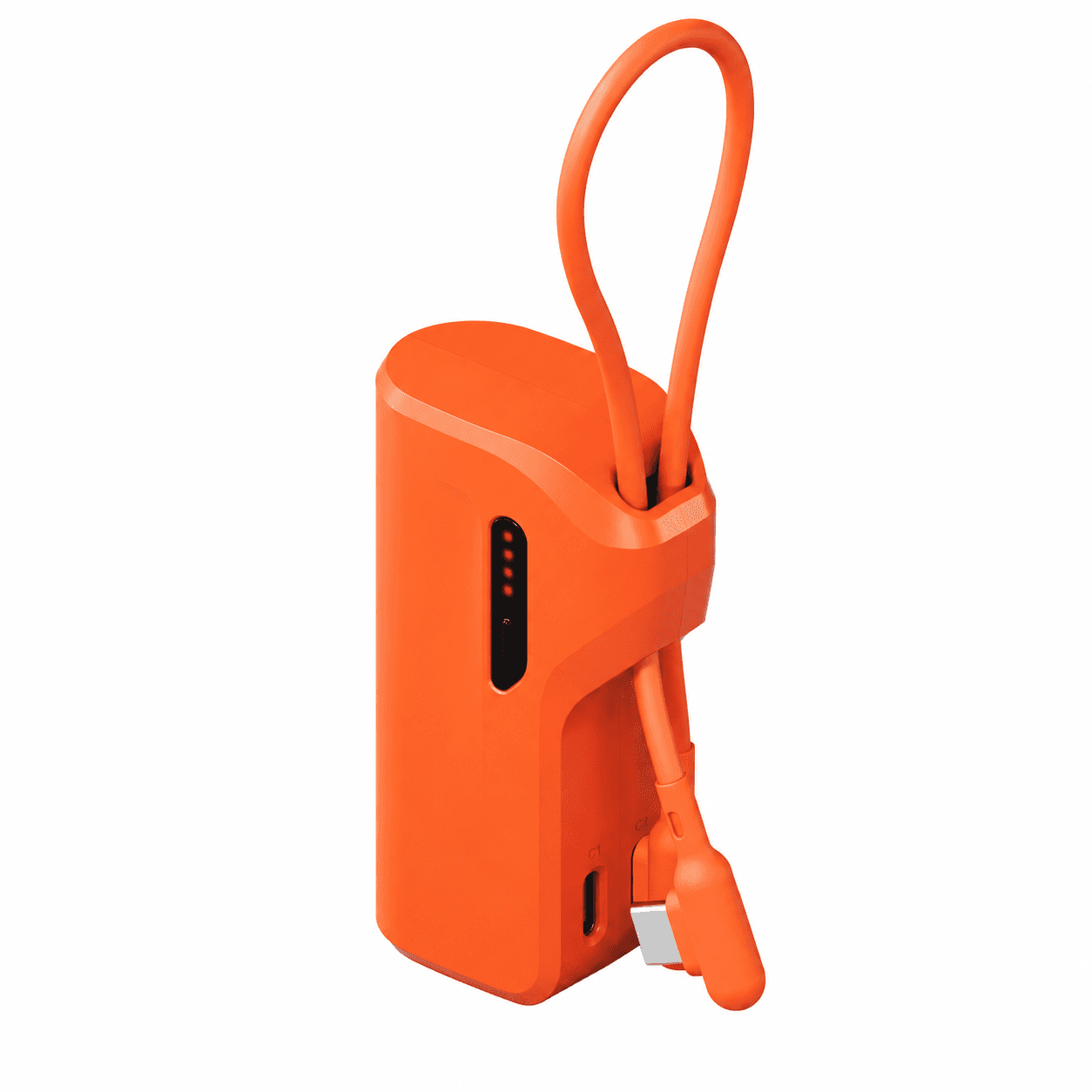 CYGNETT THUMBOOST 5K POWER BANK WITH USB-C CABLE - ACTIVE SUNSHINE