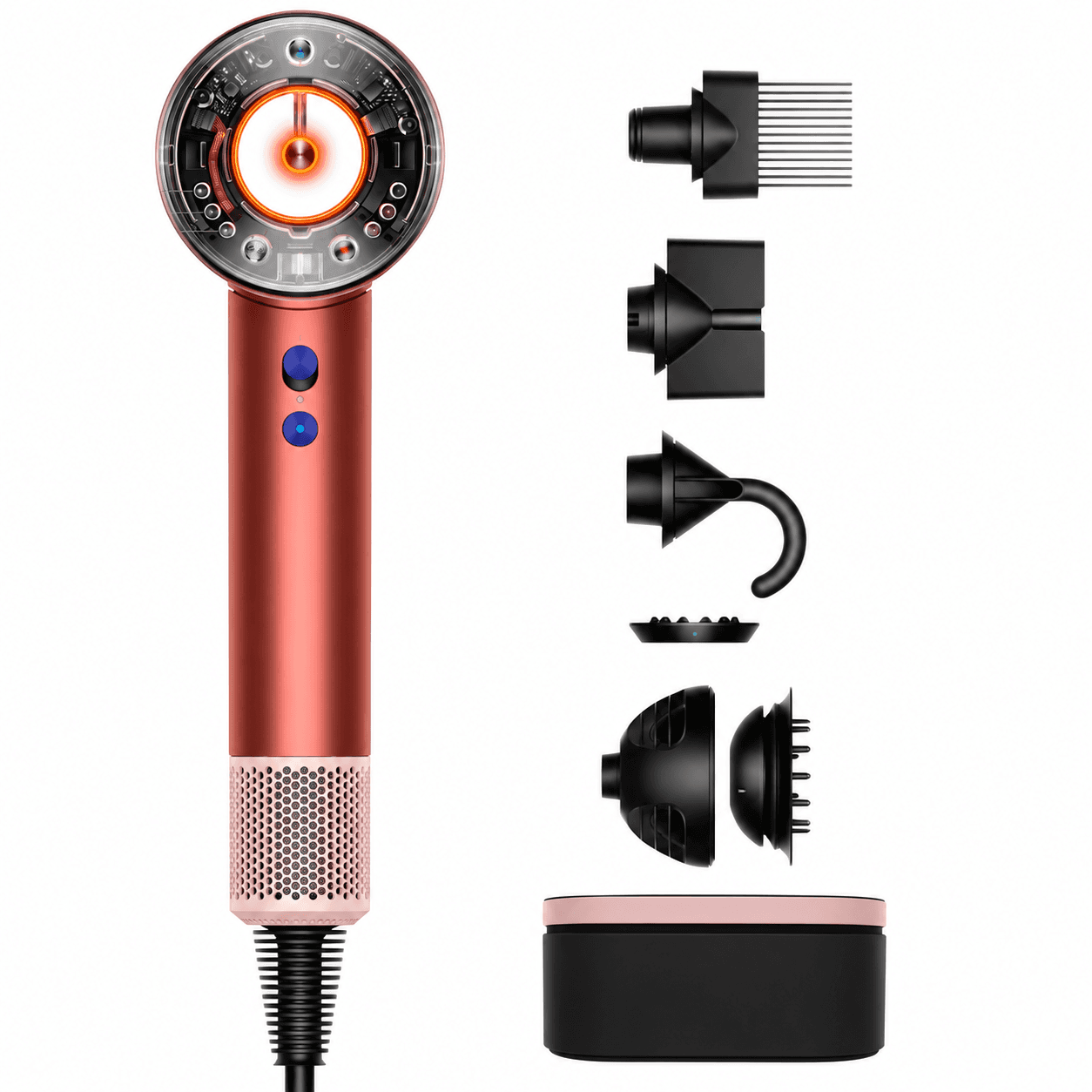DYSON SUPERSONIC HAIR DRYER – STRAWBERRY BRONZE / BLUSH PINK | FAST DRYING & INTELLIGENT HEAT CONTROL